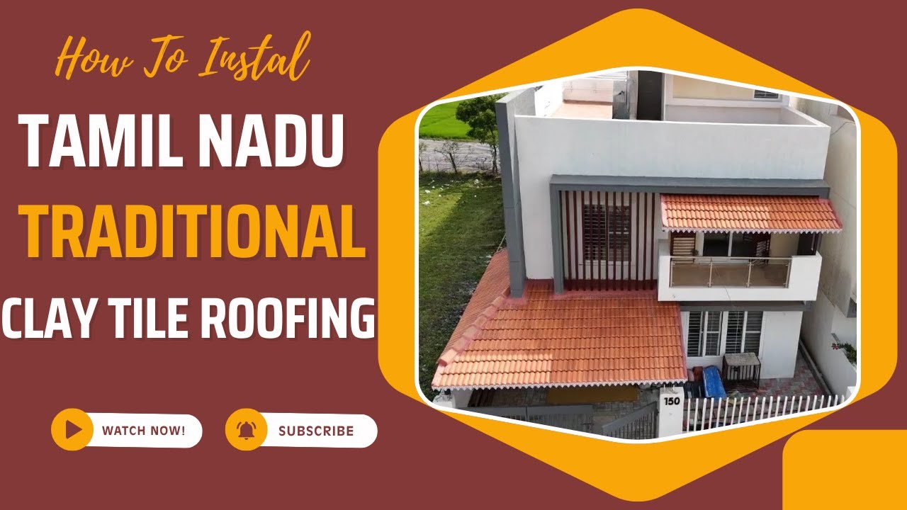 Clay Tile Roofing Shed |Mangalore Tile Roofing Shed | Kerala Style Roofing | Terracotta Tile Roofing