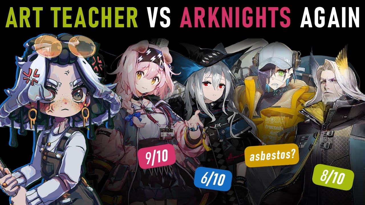 ⚔️ Arknights vs Character Design Teacher: ROUND 2! 🎨🥊
