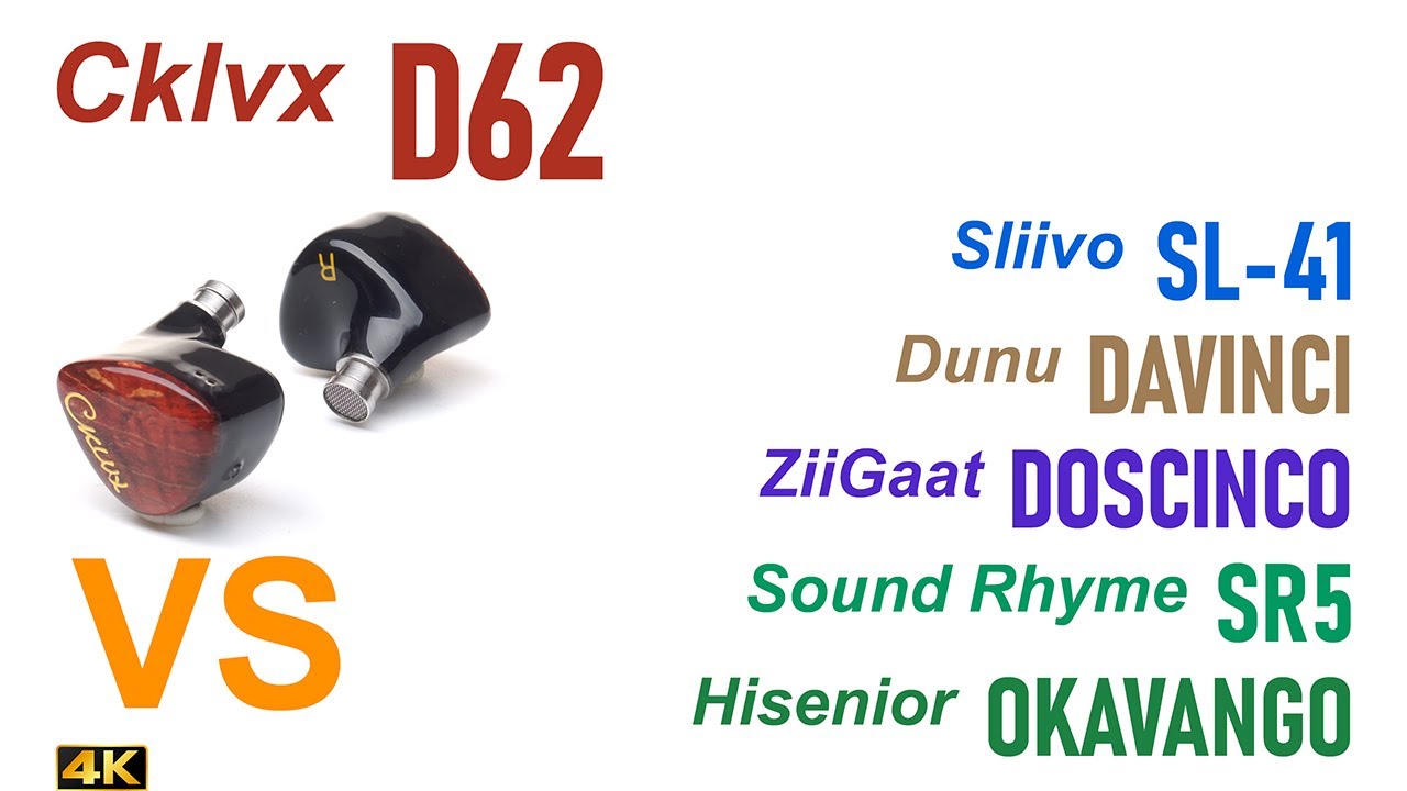 Cklvx D62 vs Doscinco vs SR5 vs Okavango vs  SL-41 vs DaVinci