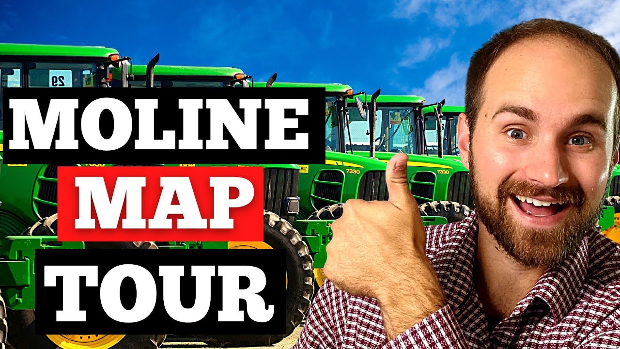 Moline Illinois - {FULL MAP TOUR}