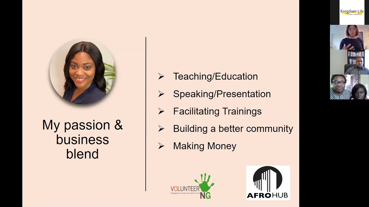 5 Tips For Creating A Business Out Of Your Passion | 5 Ideas Webinar Series