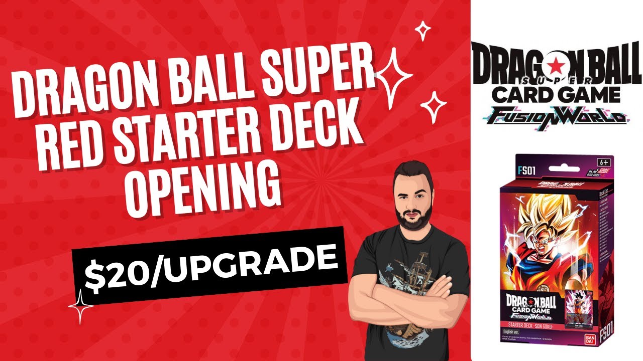 Dragon Ball Super Fusion World. Goku Starter Deck & $20 Budget Upgrade!