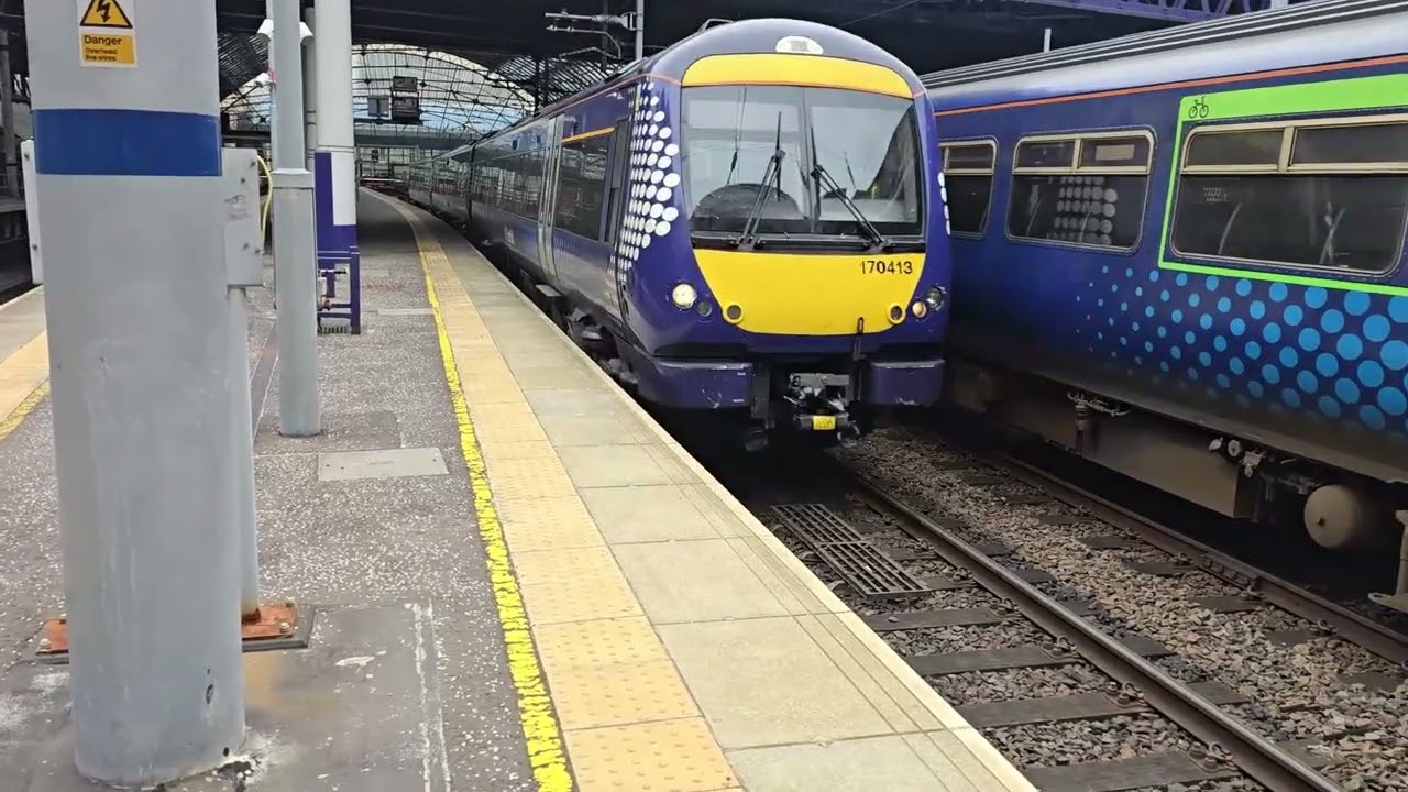 Trainspotting at Glasgow Queen Street 25/07/25