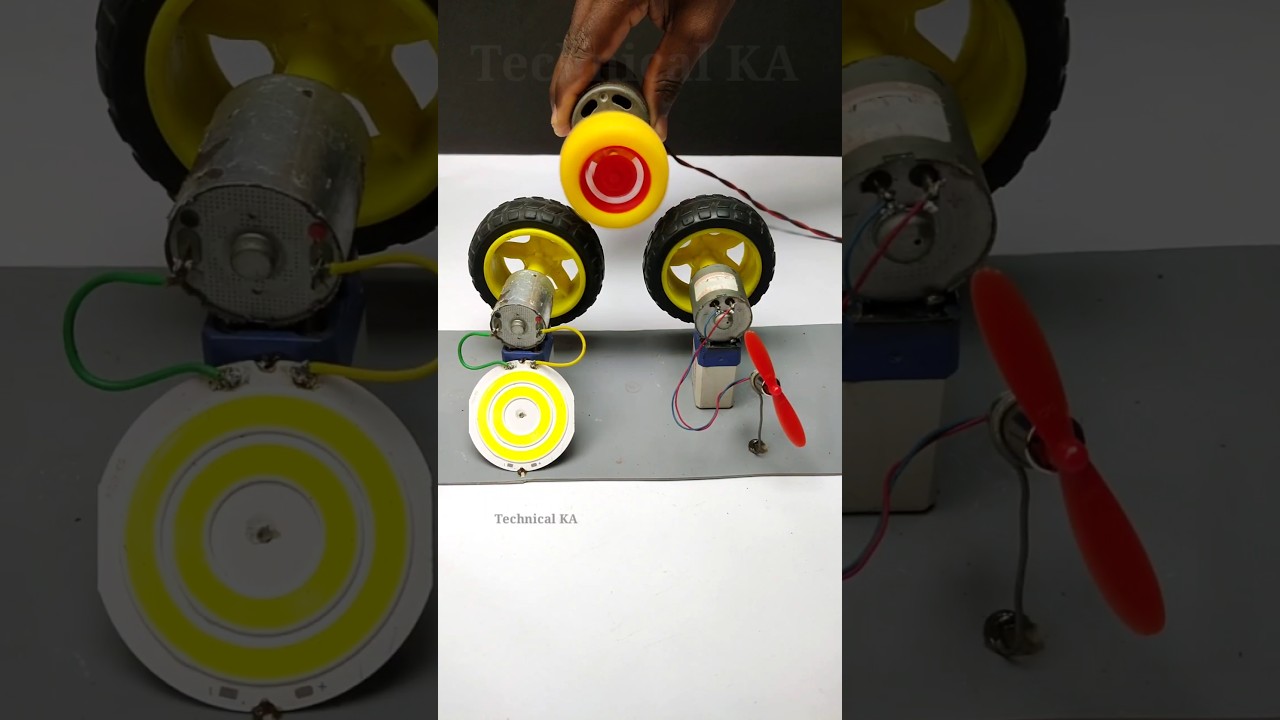Diy friction energy generating | #dcmotor #shorts #youtubeshorts