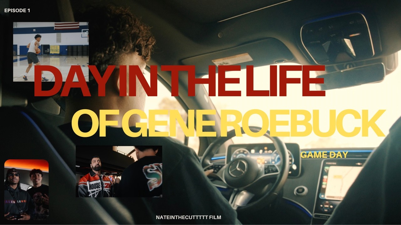 Day in the Life of Gene Roebuck🔥🔥 (No. 1 Junior in California) Game day.🎥