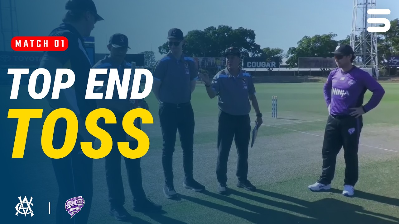 Toss | Victoria CA X1 vs Hobart Hurricanes | Match 1 | Top End T20 2026 | ZP1H