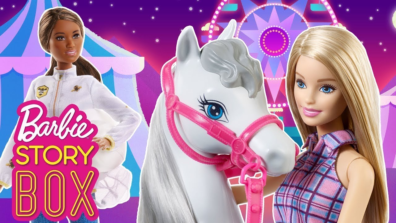 A égua da Barbie está desaparecida. Será que a Barbie conseguirão encontrá-la? | Barbie Em Português