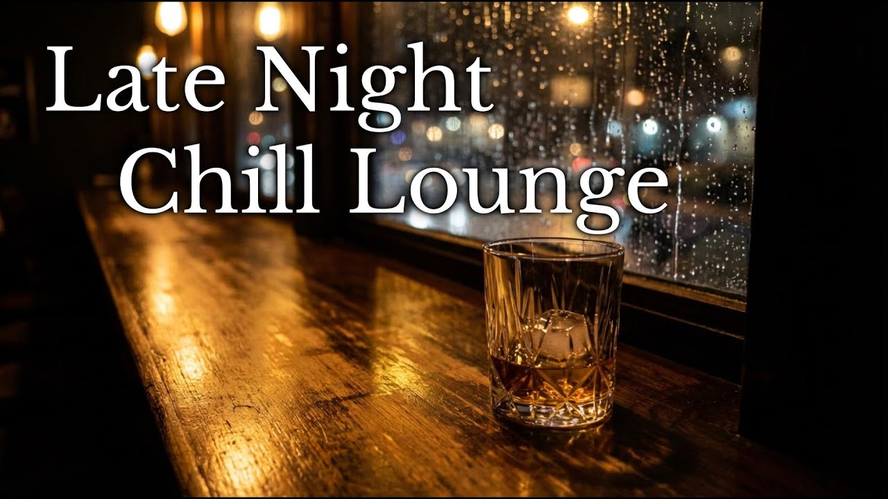 Rainy Night Chill Out ☔️ Lounge Jazz Bar Ambience