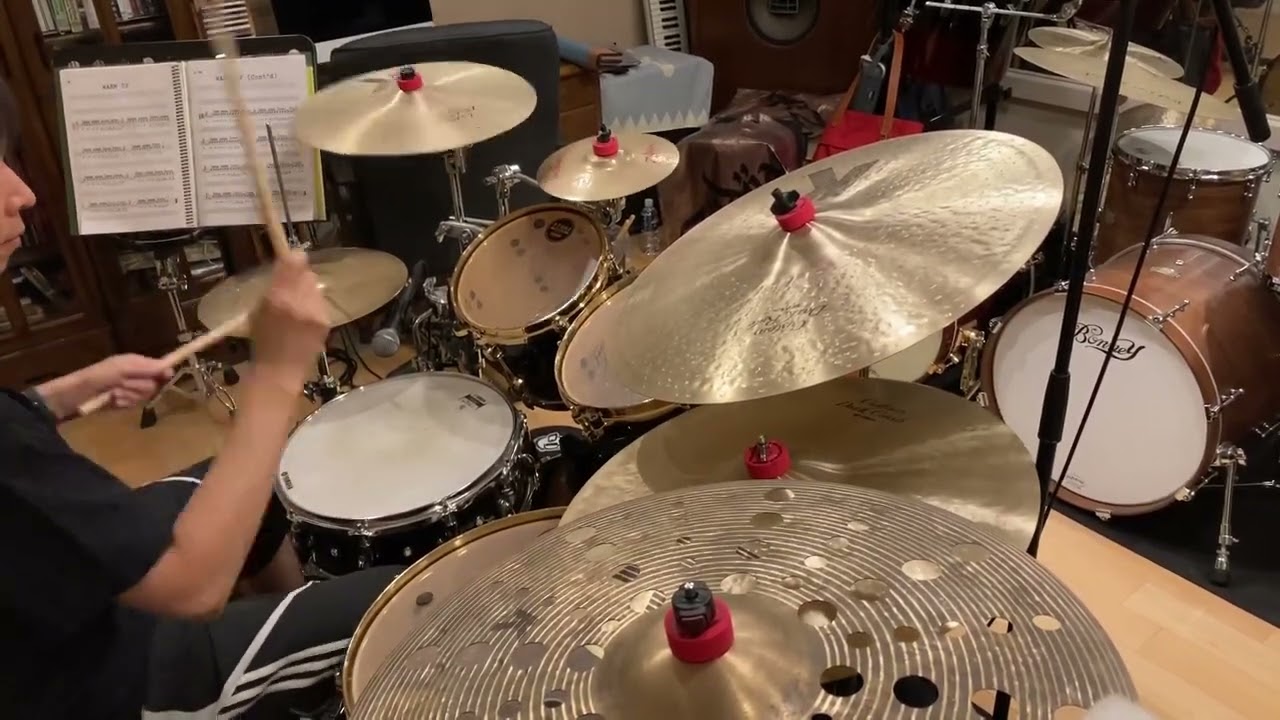 21.【 CASIOPEA 】 太陽風  ドラムカバー ※オリジナルドラマーは神保彰 氏 《叩いてみた》  THE WIND FROM THE SUN  dr. Akira Jimbo cover