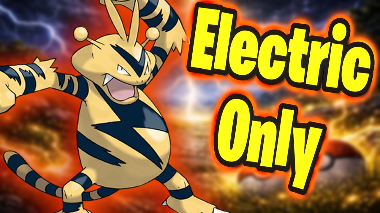 Pokémon FireRed Hardcore Nuzlocke - Electric Types Only! (NO ITEMS)
