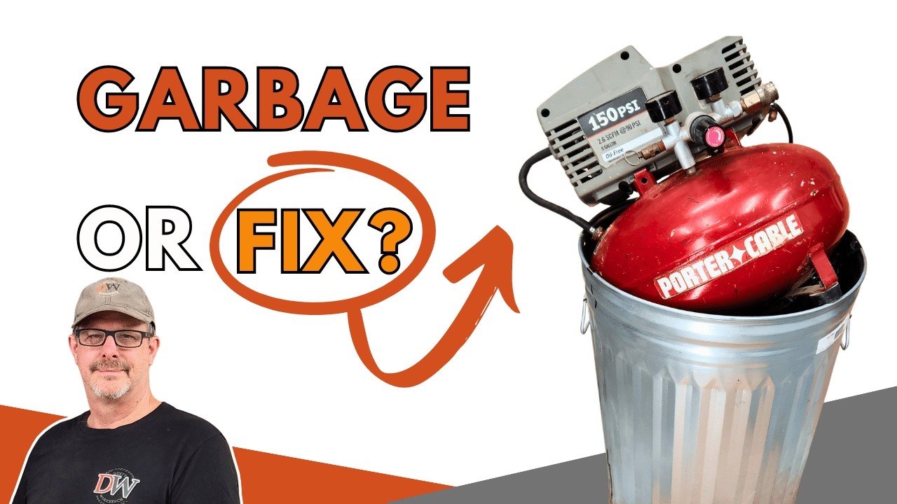 Porter-Cable Compressor Leaking Air? A Step-by-Step DIY Fix