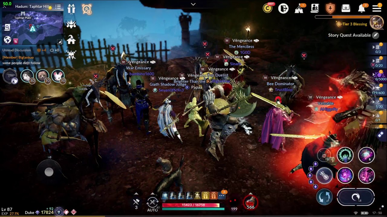 Fun Guild War Vs MysTofAvaloN (Raven) Black Desert Mobile