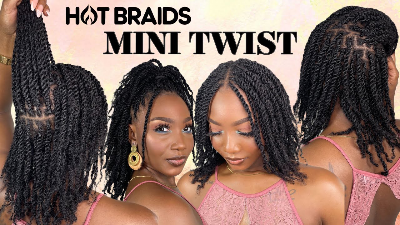 DIY Mini Twist Tutorial for Beginners + 3 Marley Twist Install Methods ft. Hot Braids Hair