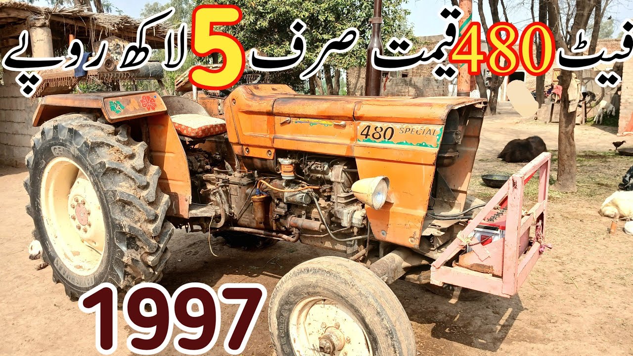 Fiat 480 Tractor 1997 Model | Low Budget | Original Condition | Details Video | Top For Sale 
