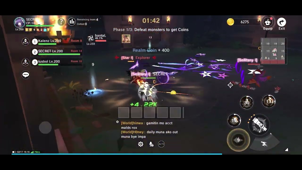 The Legend of Neverland - UB War with my Guild Mate!!