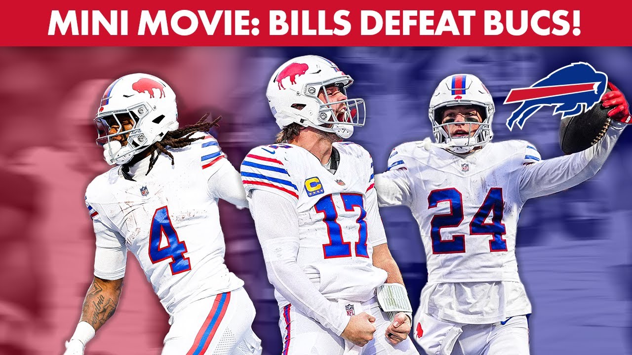 Josh Allen Scores SIX TOUCHDOWNS As Bills Defeat Bucs in Week 11! | Mini Movie | Buffalo Bills