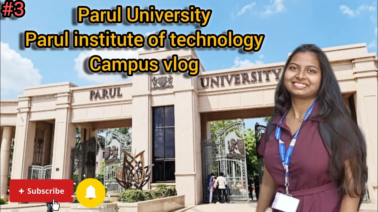 #paruluniversity ||❤️💯[PART 1] 🤓Parul institute of technology [PIT] Campus detailed vlog||.😃😃