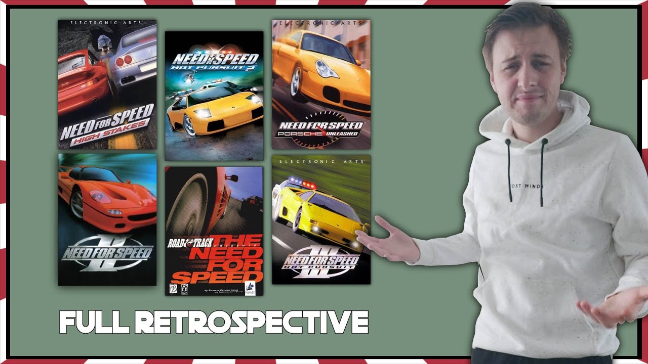 The classic era of NFS games COMPLETE RETROSPECTIVE - The Beginning of Need for Speed