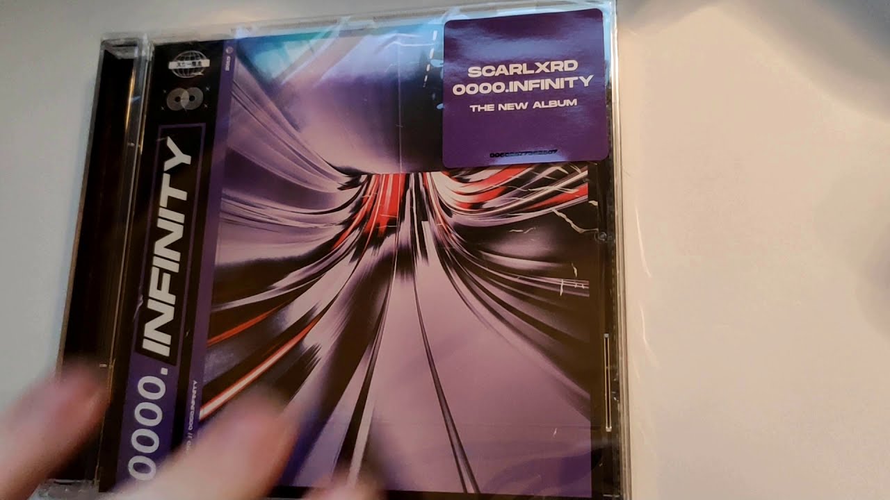 SCARLXRD - INFINITY CD Unboxing