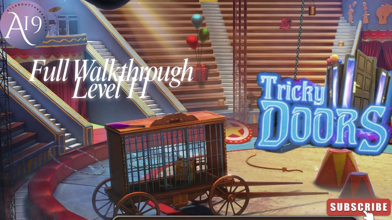 Tricky Doors &ndash; Level 11: Circus | Full Walkthrough