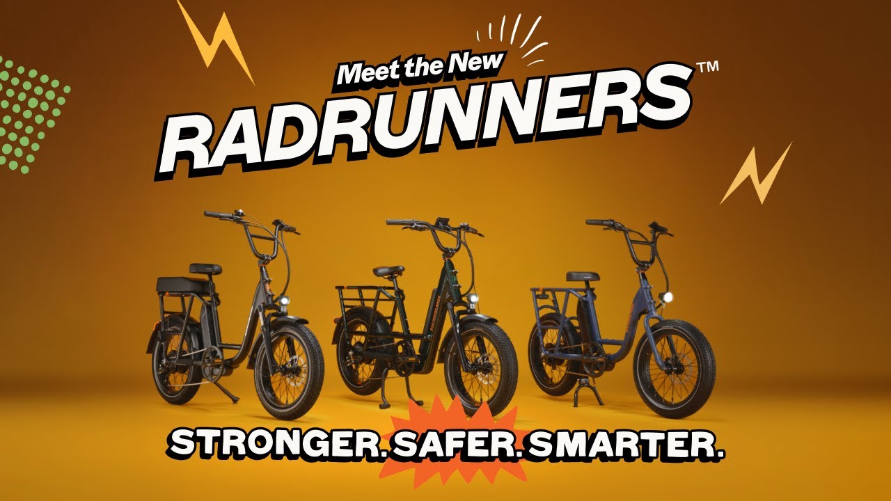 Встречайте новые RadRunners | Электрические грузовые велосипеды | Rad Power Bikes