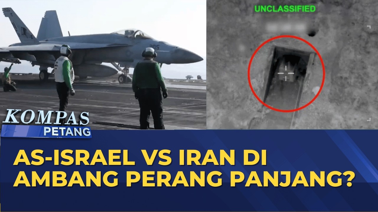 AS-Israel Gencar Serang Iran, Perang Makin Lama? | KOMPAS PETANG
