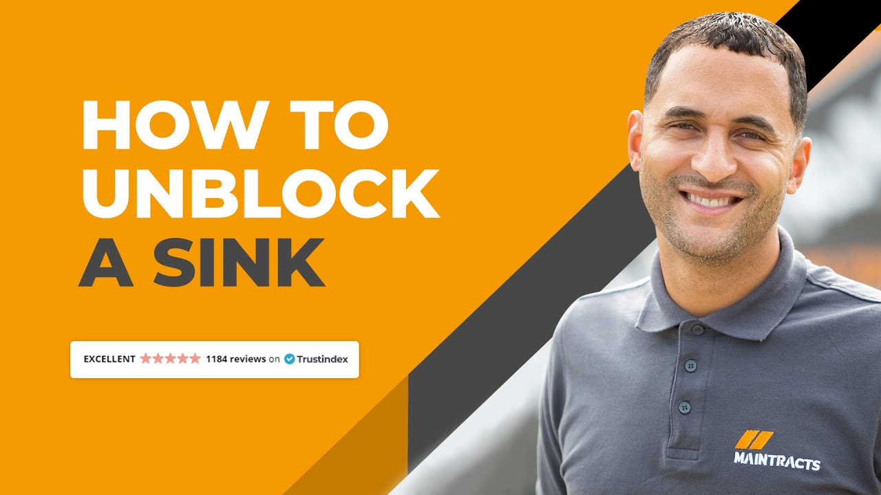 How to unblock a sink - Maintracts Services