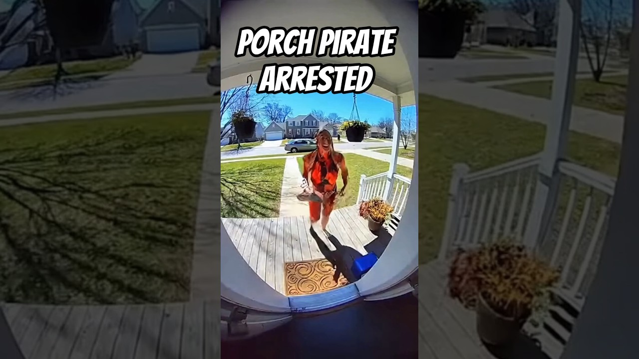 Porch pirate Arrested 