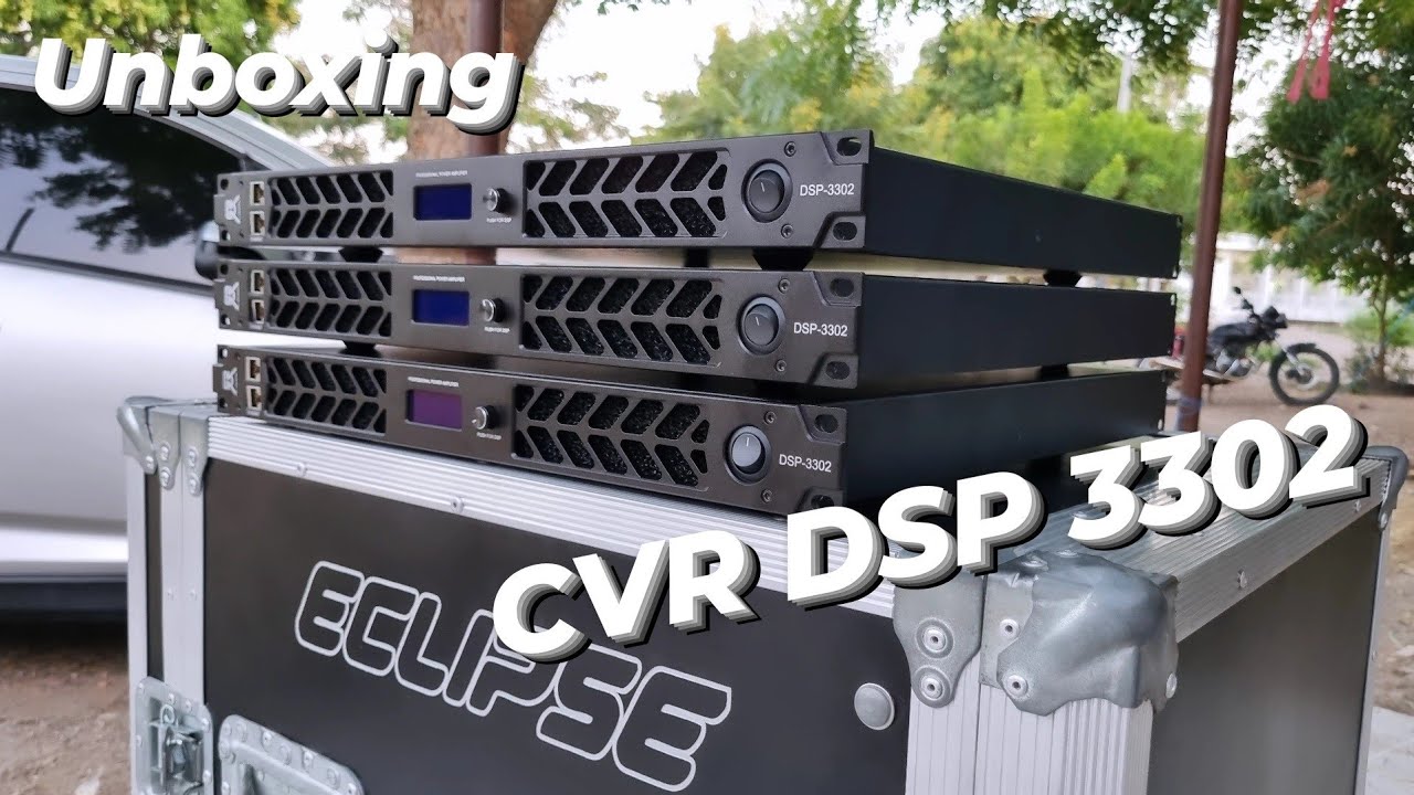 Unboxing Cvr DSP 3302 full