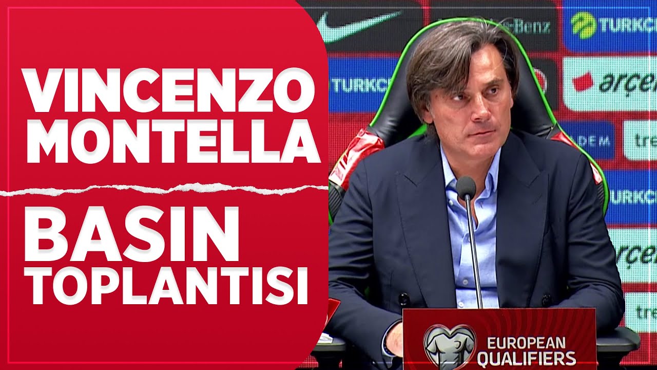 Türkiye - Letonya l Vincenzo Montella Basın Toplantısı