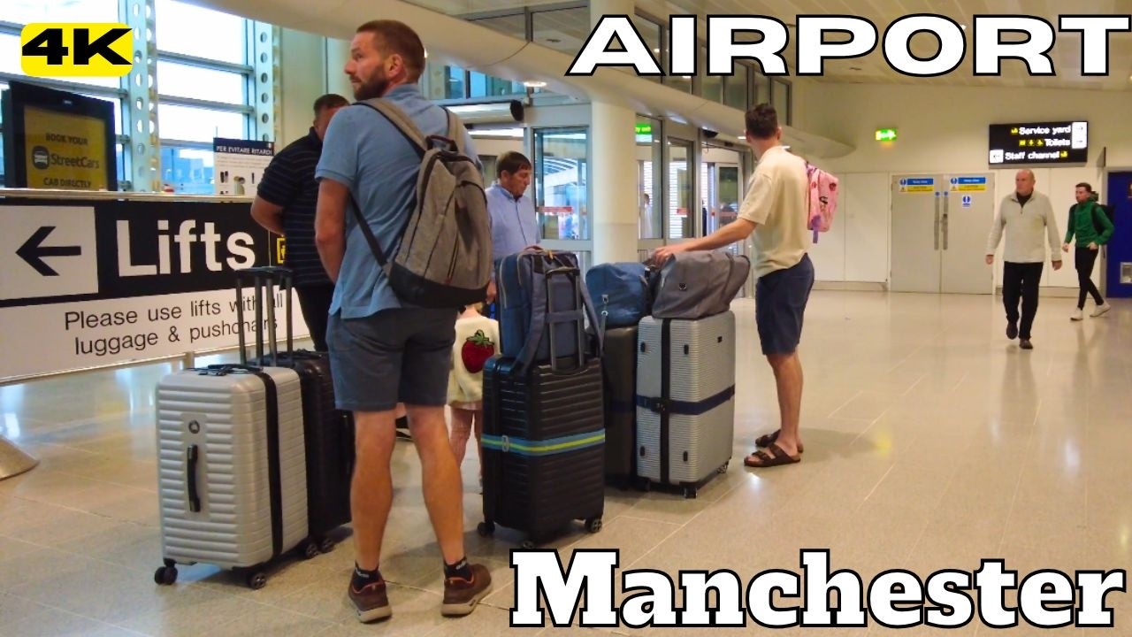 MANCHESTER AIRPORT (MAN) Full Tour ENGLAND United Kingdom UK 4K