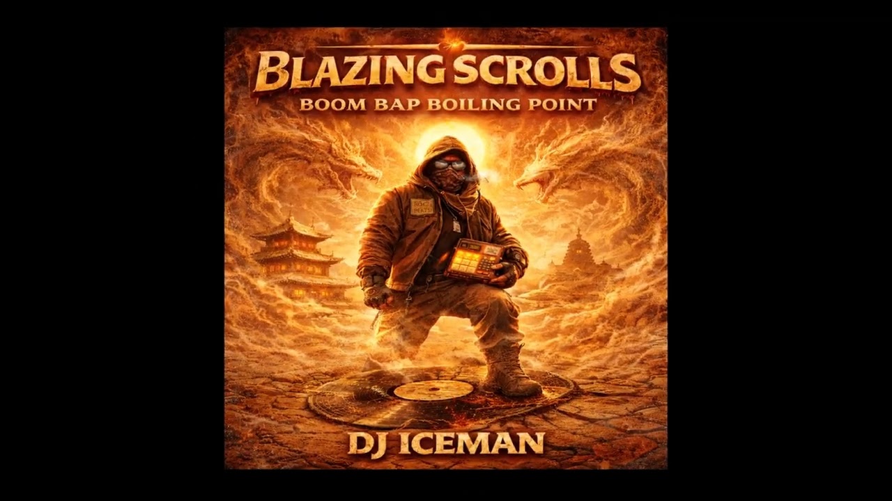 Dj Iceman (Big Boss Beatz) Blazing Scrolls Track 1- Vinyl Melts