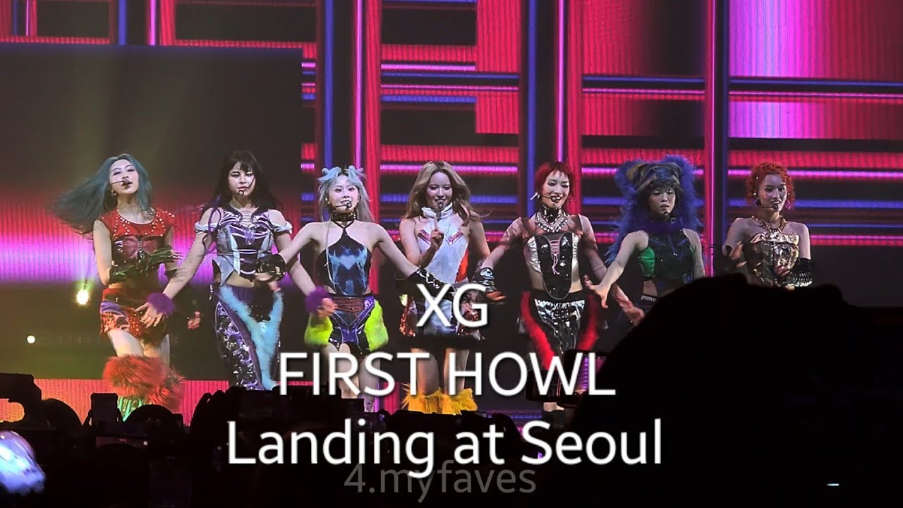 240711 XG FIRST HOWL Landing at Seoul #xg