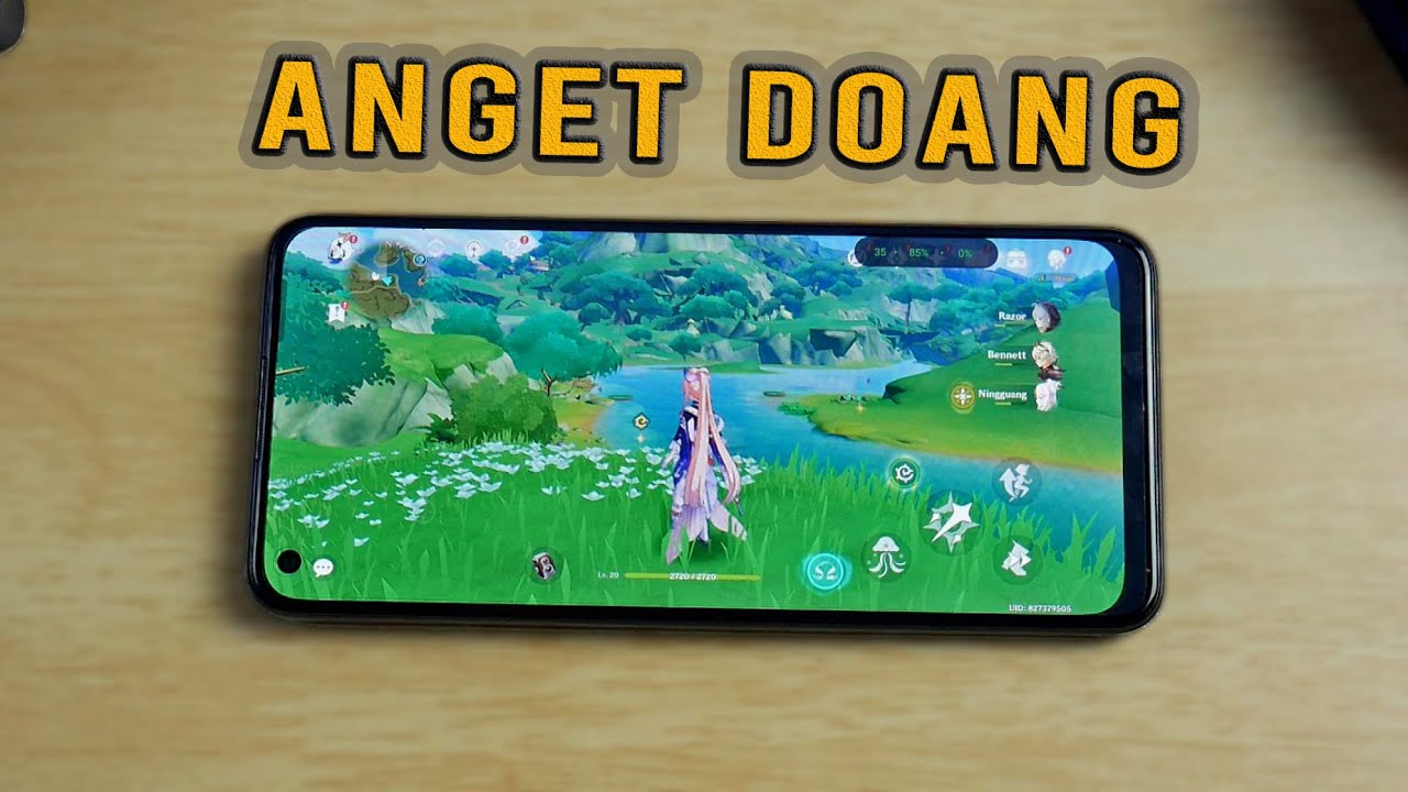 Test Genshin Impact Realme 10 | Chipset Mediatek Helio G99 Cuma Anget Doang 60 FPS Keren !