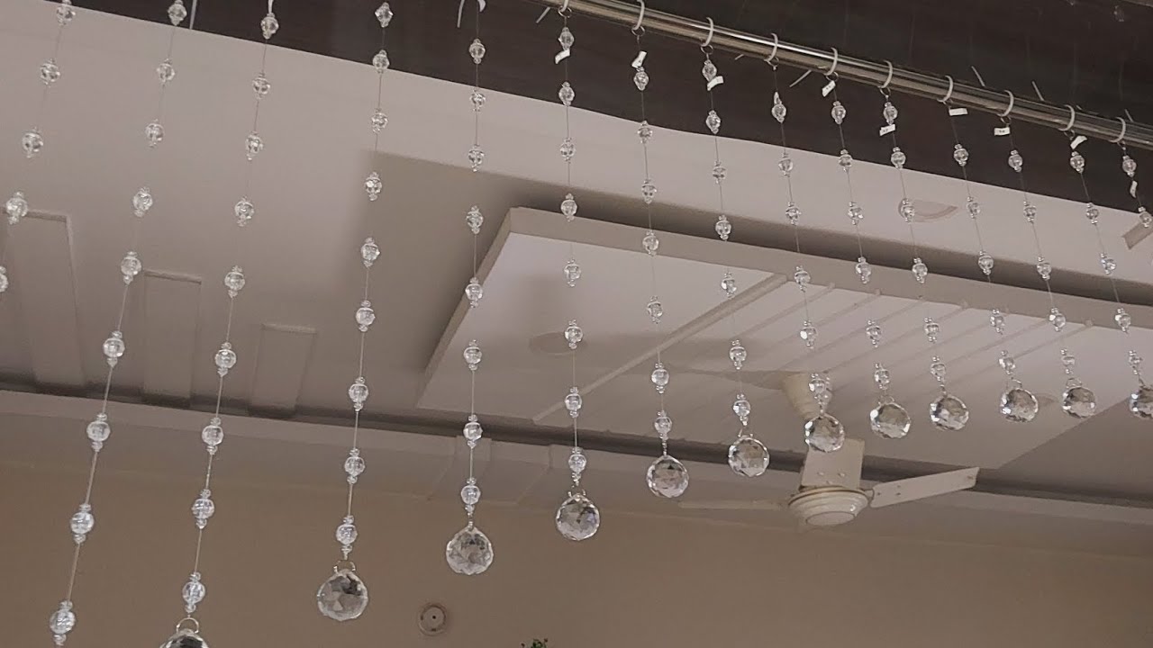 Crystal stones hanging process #Crystal #Tammu's World