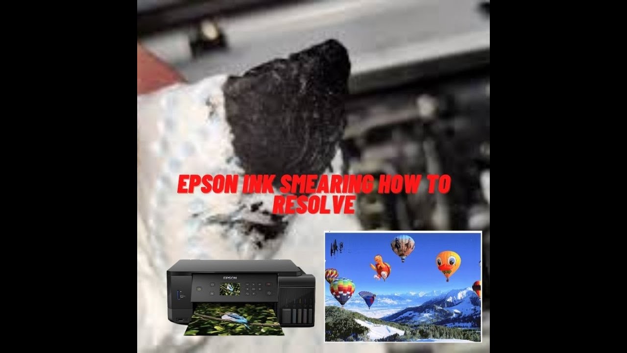 Размазывание чернил Epson: как решить
