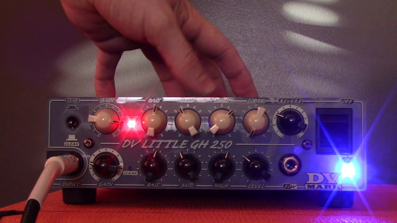 DV Mark Little GH250 Amp Head Demo