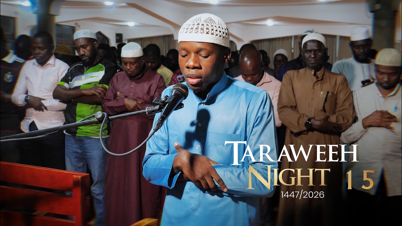 TARAWEEH 1447/2026 | Muwada Swalahuddiin | Night 15