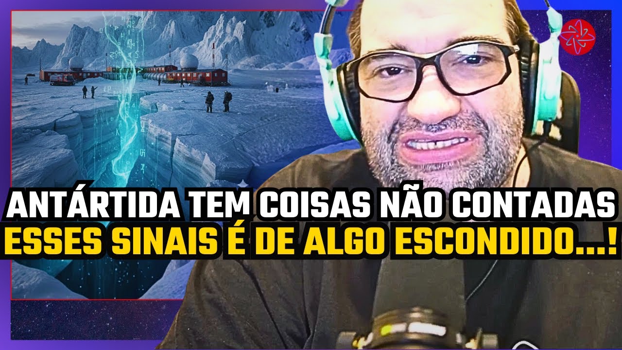 SINAL IMPOSSÍVEL NA ANTÁRTIDA - ALGO ESTÁ ESCONDIDO