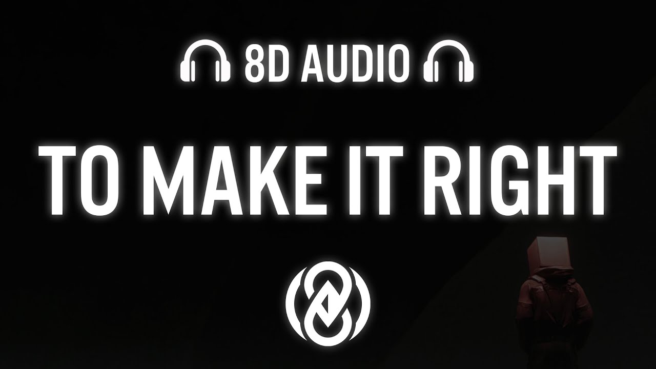 Remady, Gabriel Benedek - To Make It Right (Lyrics) | 8D Audio 🎧