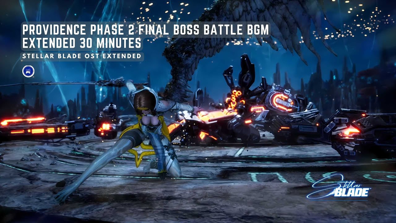 Providence Phase 2 Boss Battle BGM - Stellar Blade OST Extended 30 min [4K HQ]