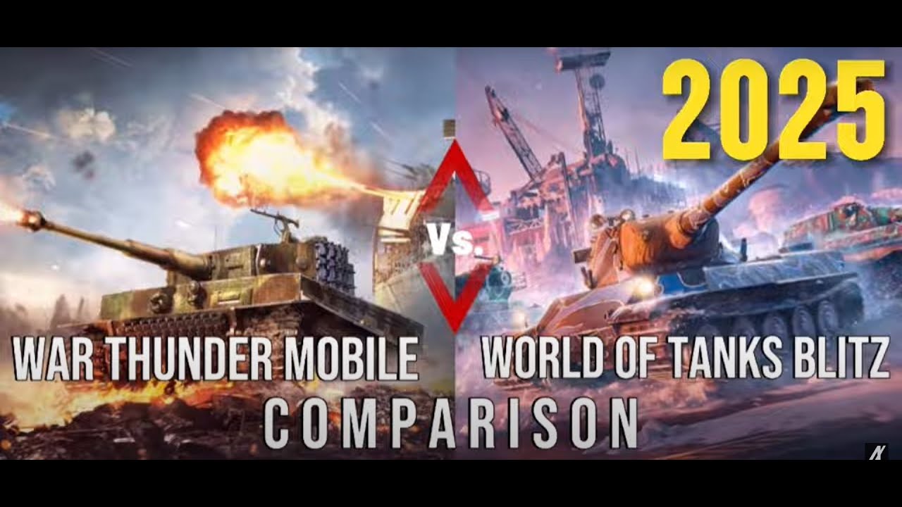 War Thunder Mobile Vs. World of Tanks Blitz Comparison #2025
