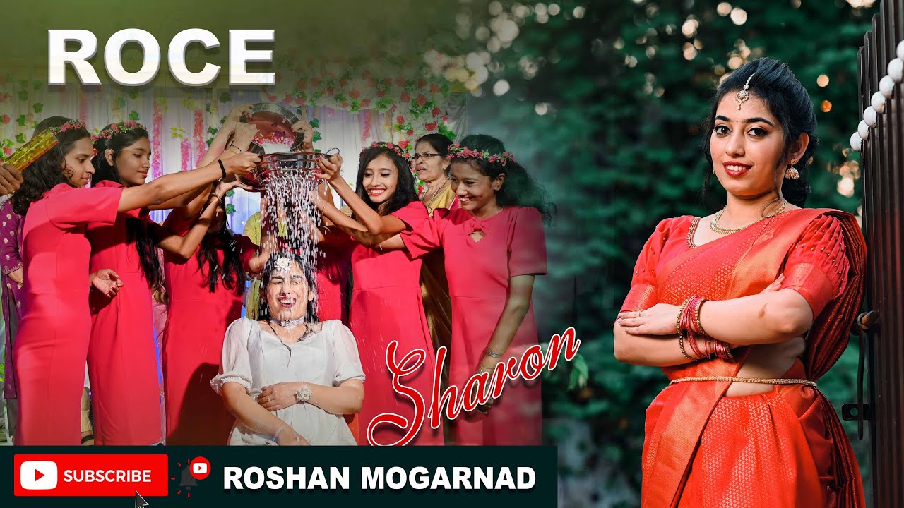 Roce ceremony of Sharon A Traditional Ceremony for Mangalorean ,By- Roshan Mogarnad