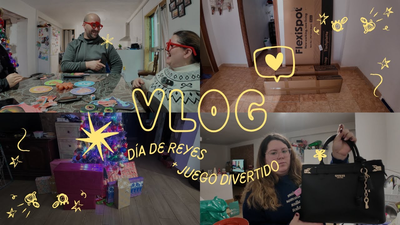 VLOG// DÍA de REYES + JUEGO DIVERTIDO// @FLEXISPOT