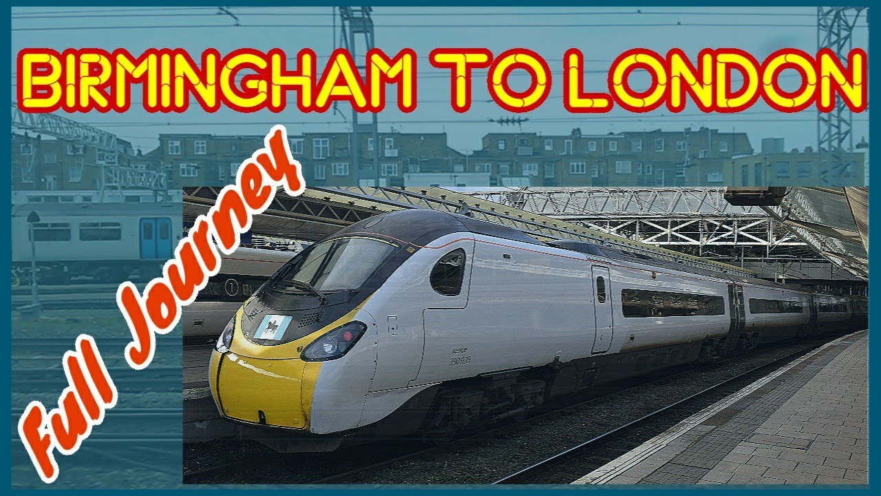 Birmingham New Street to London Euston***FULL JOURNEY***NON STOP***Avanti West Coast 390 Pendolino