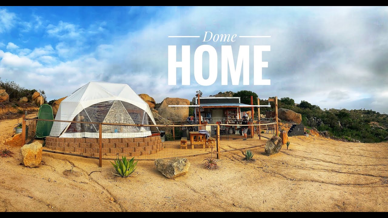 Secluded Dome Home Glamping! You Need To Do This!