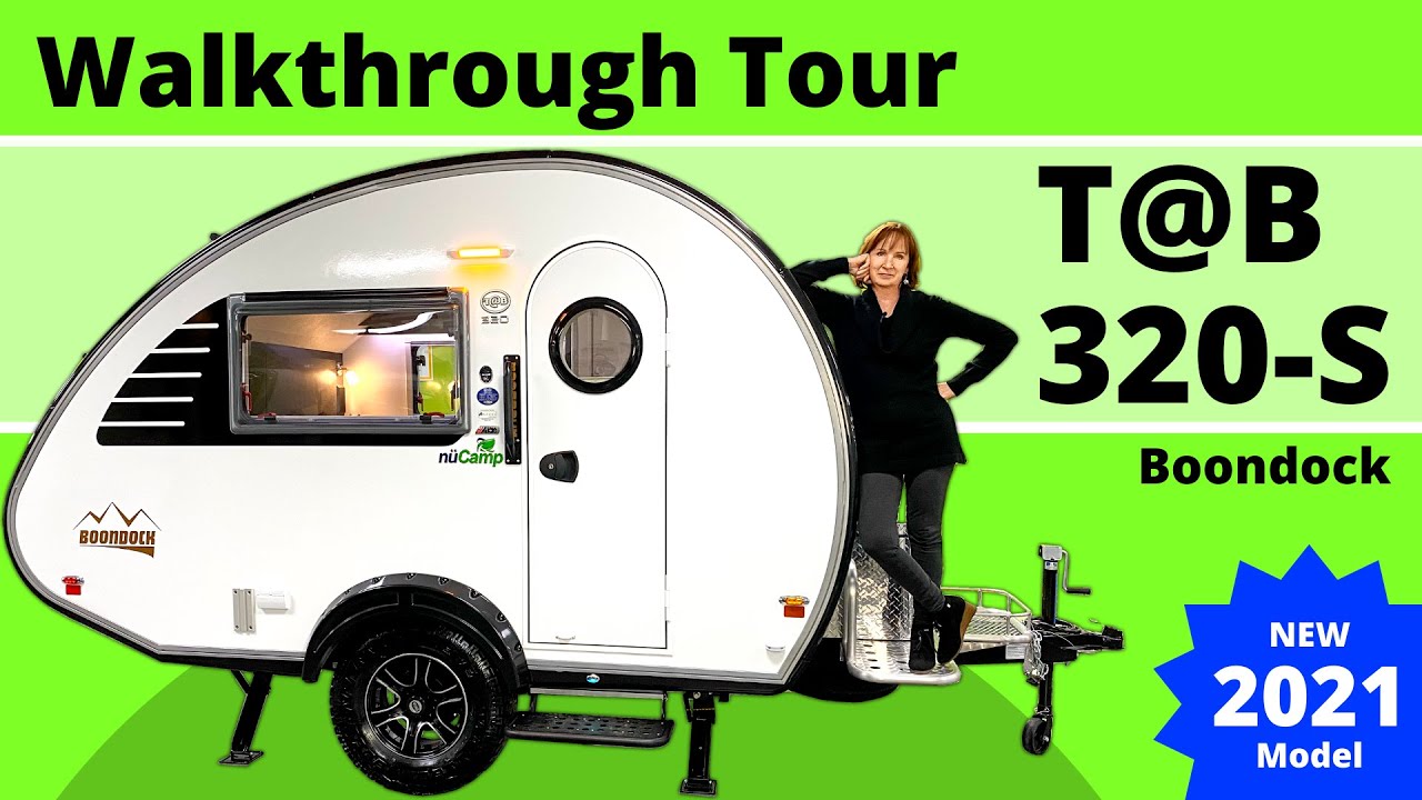 NEW TAB 320-S by nuCamp RV - 2021 Model - Walkthrough Tour