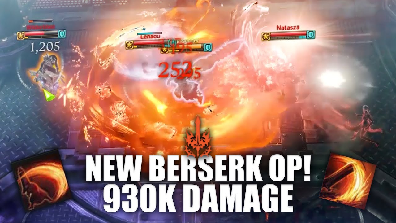 Reworked BERSERKER PvP | Huge Damage Potential! 930k Damage | Lost Ark: 로스트아크