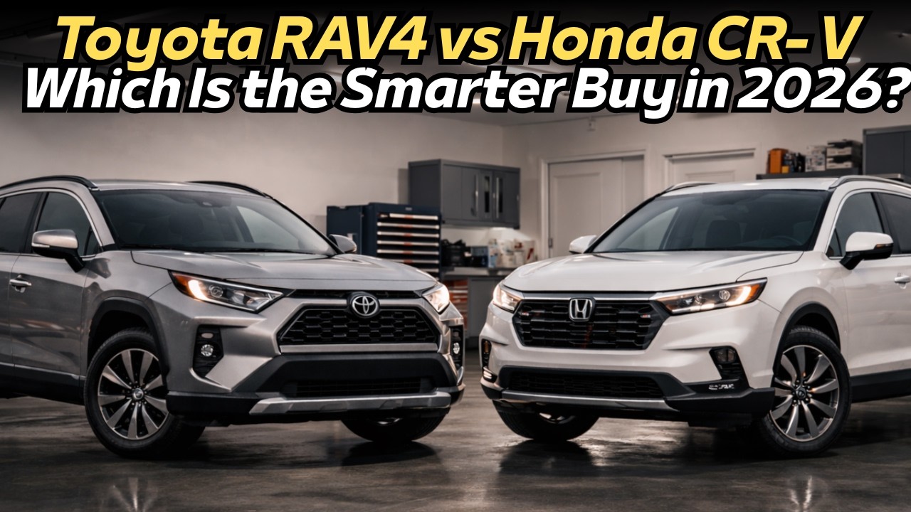 Toyota RAV4 vs Honda CR  - V:  Which Is the Smarter Buy in 2026?