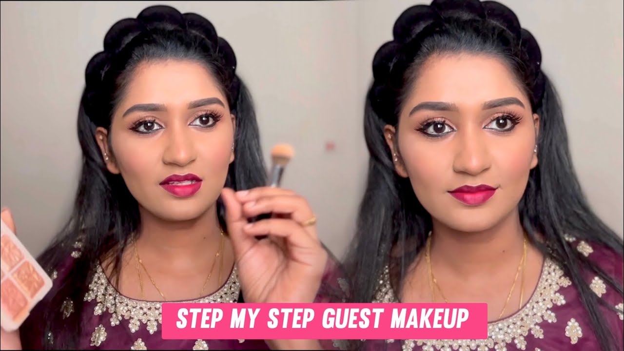 Guest makeup look tutorial step by step🥰| Flawless and perfect base🎀
